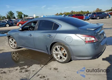 2012 Nissan Maxima S z USA, uszkodzony, nr VIN 1N4AA5AP4CC818852